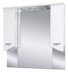 Зеркальный шкаф Misty Дрея -105 Зеркало - шкаф (свет) Э-Дре02105-01Св