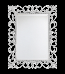 Зеркало Misty Аврора R.1076.PA.ZF col 131 Зеркало 770х960 (белый, прямоугольное)