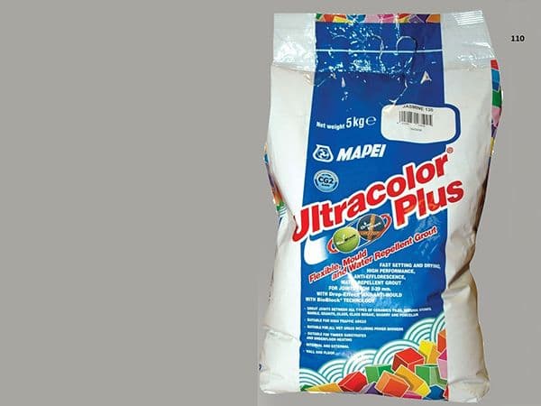 Mapei Ultracolor Plus № 110 затирочная смесь (Манхеттен 2000) 5 кг