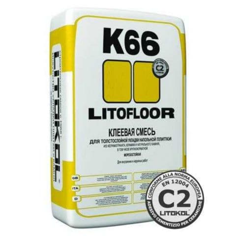 Litokol Клеевая смесь Litofloor К66