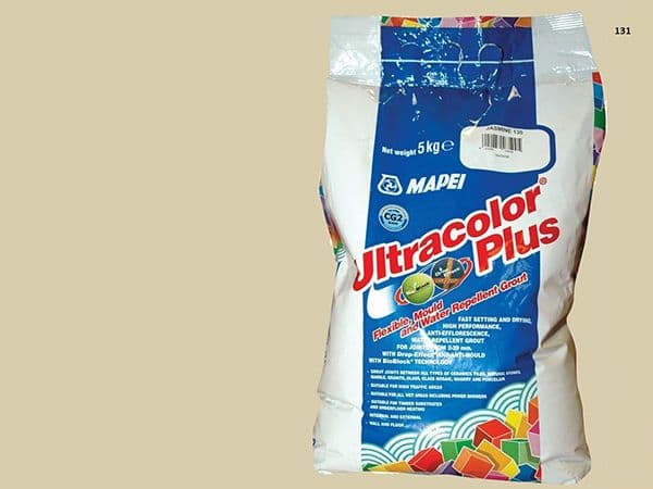 Mapei Ultracolor Plus №  131 затирочная смесь (Ваниль) 5 кг