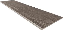 Estima Kraft Wood Wenge KW03 Коричневая Структура Ступень с насечками 30x120 см