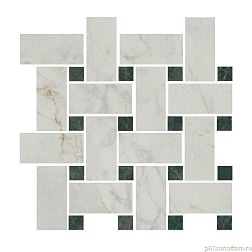 Kerama Marazzi Серенада T038-SG6540 Белый Мозаичный Декор 32х32 см