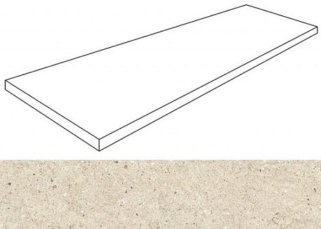 Apavisa Concept beige sol 2cm top ang Керамогранит 49,75x99,55 см