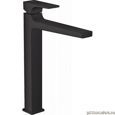 Hansgrohe Metropol 32512670 Смеситель для раковины 260, push-open, черный