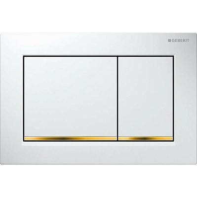 Geberit Omega30 115.080.KK.1 Смывная клавиша, двойной смыв, белая