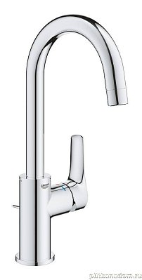 Смеситель для раковины GROHE Eurosmart, L-Size, хром (23537003)