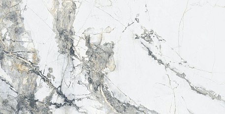 Casati Ceramica Pelledium Marble HG Серый Полированный Керамогранит 60x120 см