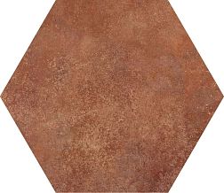 Pamesa Ceramica Toscana Cotto Hexagon Коричневый Матовый Керамогранит 25,8x29 см