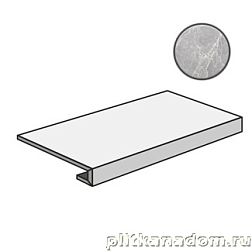 Cerdomus Supreme Gradino C.Retta Silver Nat 75503 Ступень 33x120 см