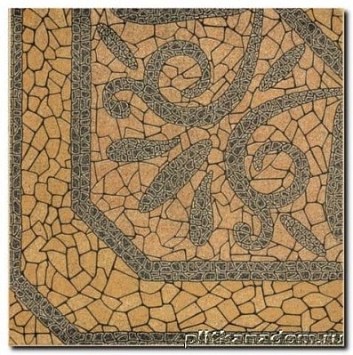 Березакерамика Эдем Напольная плитка бежевая 41,8х41,8 см