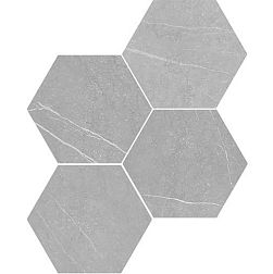 Wow Love affairs Petra Hexagon Grey Керамогранит 20x23 см