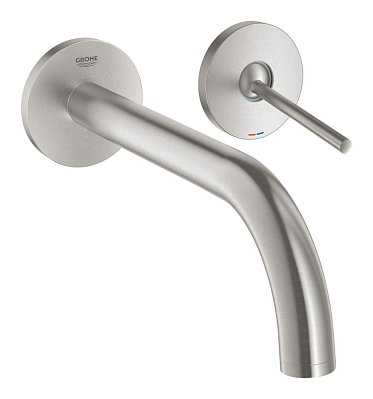 Grohe Atrio New Joy 19918DC3 Смеситель для раковины, на 2 отверстия, настенный монтаж