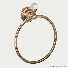 Tiffany World Crystal TWCR015br-sw Полотенцедержатель кольцо, бронза  кристалом (swarovski)