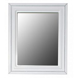 Зеркало Атолл Валери 160 белый патина серебро