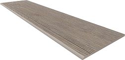 Estima Kraft Wood Light Grey KW02 Серая Структура Ступень с насечками 30x120 см