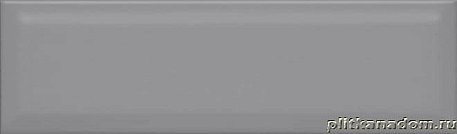 Керама Марацци Аккорд 9015 Серый тёмный грань Настенная плитка 8,5х28,5 см