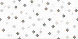 Global Tile Siluet GT125VG Белая Глянцевая Мозаика 25x50 см