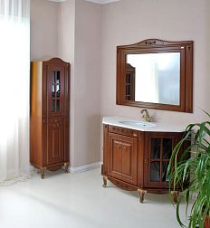 Мебель для ванны Атолл Верона 120К скуро патина Луизиана