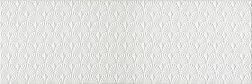 Kerama Marazzi Гарса 12154R Структура Белая Матовая обрезная Настенная плитка 25х75 см