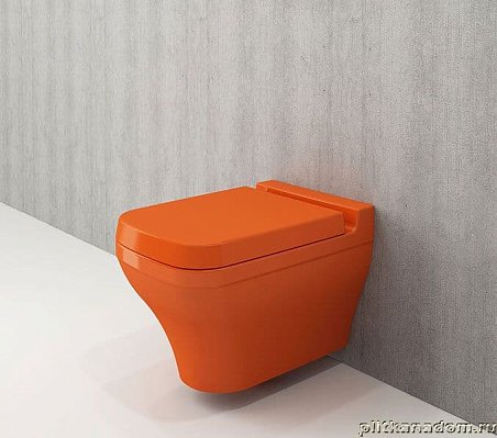 Bocchi Scala 1080-012-0129 Подвесной унитаз, оранжевый