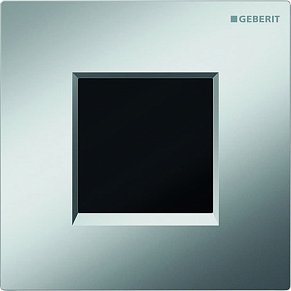 Geberit Тип 30 116.037.KN.1 Система электронного управления смывом писсуара, Матовый хром