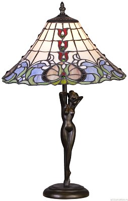 Velante 841-804-01 Настольная лампа в стиле Tiffany