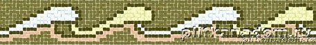 Architeza Панно Морской прибой 2 Панно из мозаики Monpansie 64,4х18,3 см