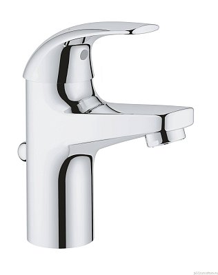 Смеситель для раковины GROHE BauCurve, с донным клапаном, хром (32805000)