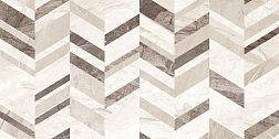 Global Tile Sonesta GT142VG Геометрия Бежевая Глянцевая Настенная плитка 25x50 см