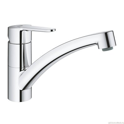 Смеситель для кухонной мойки GROHE BauEco, хром (31680000)