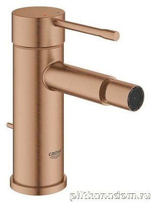 Смеситель для биде GROHE Essence с донным клапаном, теплый закат матовый (32935DL1)