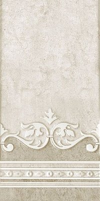 Нефрит Преза 08-10-17-1016 Настенная плитка светло-табачная с рисунком 20х40 см