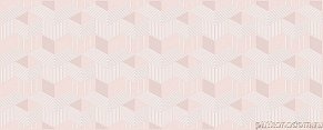 Azori Lounge Blossom Geometria Розовый Глянцевый Декор 20,1х50,5 см