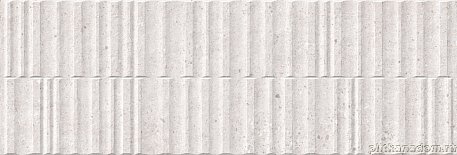Peronda Manhattan Silver Wavy SP R Настенная плитка серый 33,3х100 см