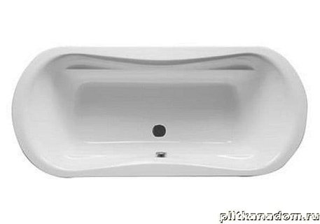 Vitra Comfort 52710011000 Ванна овальная A.Soft EasyChrome 180x80