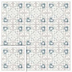 Simpolo Ceramics Motif Scs Berry Голубой Матовый Керамогранит 19,8х19,8 см