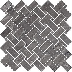 Cerdomus Supreme Mosaico Kadi Charcoal Lev 78080 Мозаика 30x30 см