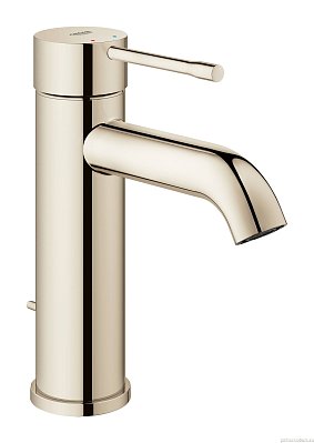 Смеситель для раковины GROHE Essence с донным клапаном, никель глянец (23589BE1)