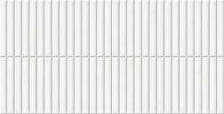 Gaya Fores Deco Lingot White Белая Глянцевая Настенная плитка 32х62,5 см