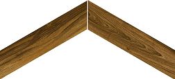 Emil Ceramica Sleekwood Chevron 60° Mohogany Коричневый Керамогранит 11х54 см