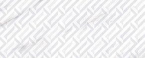 Azori Alpi Geometria Белая Глянцевая Настенная плитка 20,1x50,5 см
