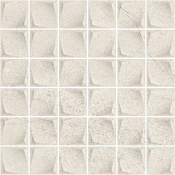 Paradyz Minimal Stone Grys Mozaika Prasovana Мозаика 4,8х4,8 29,8х29,8 см