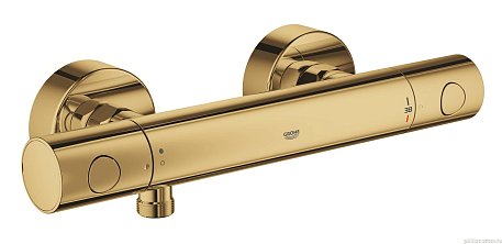 Термостат для душа GROHE Grohtherm 1000 Cosmopolitan M, холодный рассвет глянец (34065GL2)