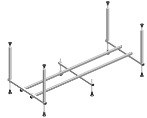 Каркас ванн Alex Baitler Garda, Nemi, Madin 150х70 (75) комп.