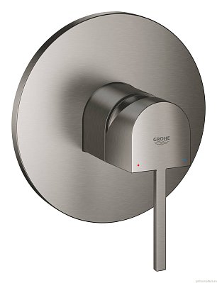 Внешняя часть смесителя для душа GROHE Plus, темный графит матовый (24059AL3)