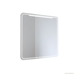 Зеркало Mixline Виктория 800*800 (ШВ) сенсорный выкл, светодиодная подсветка (547253)